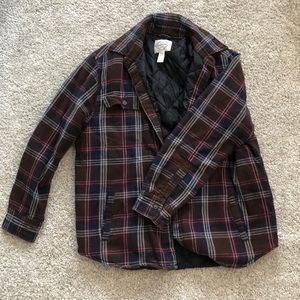 Outdoor Flannel Midweight Shirt Jacket